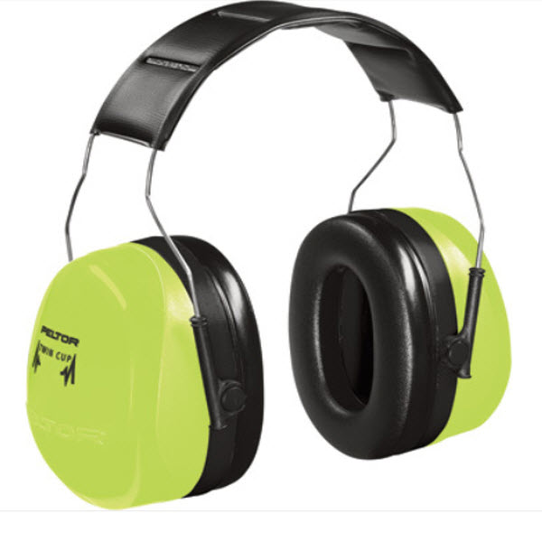 EARMUFF,H10 HI-VIZ,NRR 3 - Earmuffs